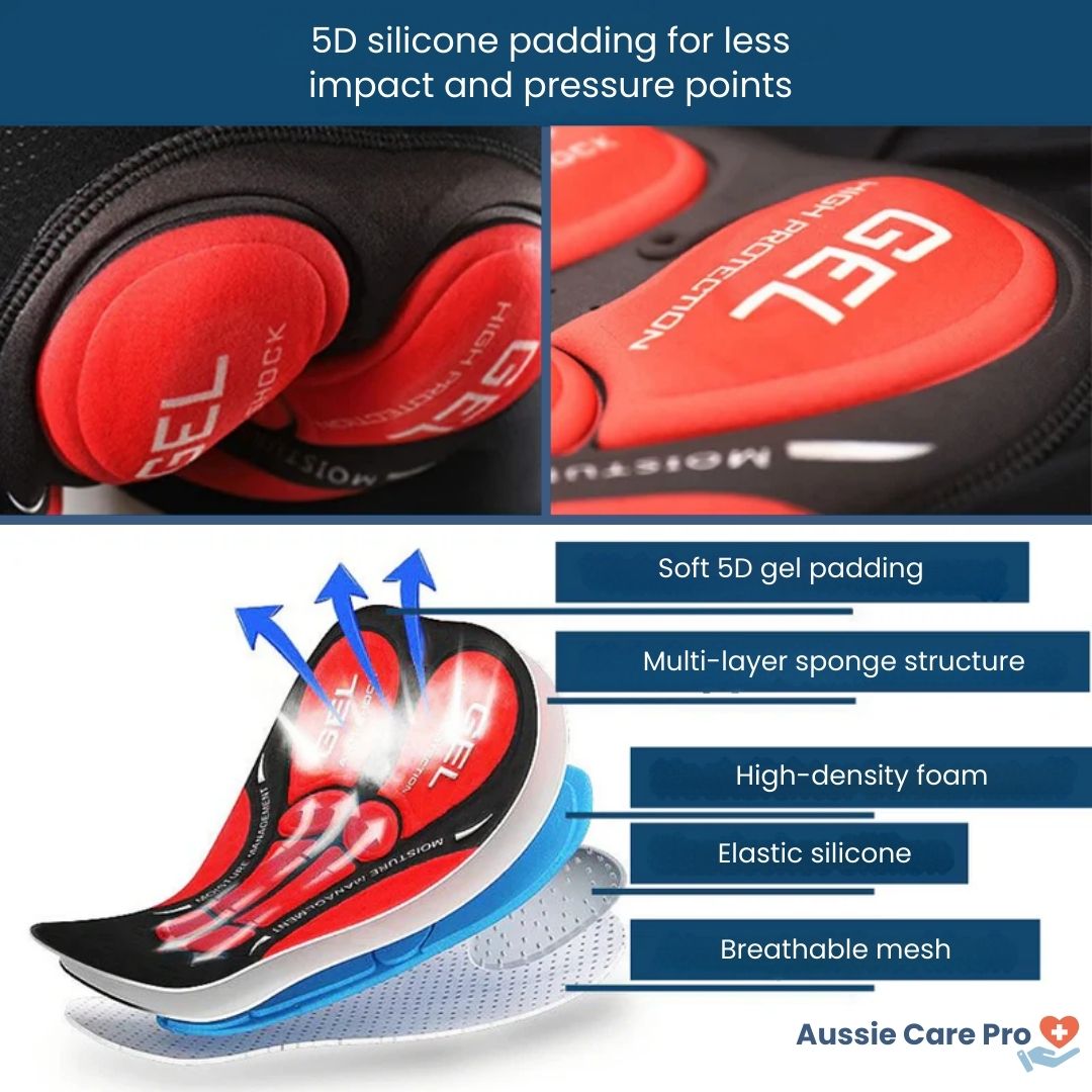 Cycling Shorts Comfort Pro – Padded & Breathable Bike Shorts
