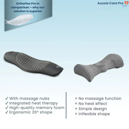 Back Pain Relief Device – Massage, Heat & Stretch Support
