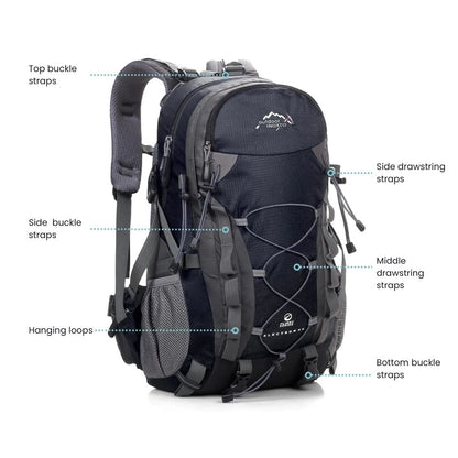 Backpack Pro – Outdoor, Trekking, & Hanging System