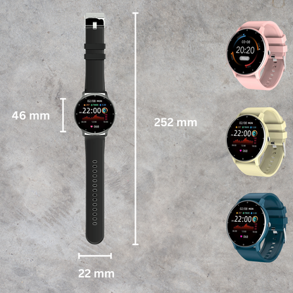 VitalSync Smart Health Watch – Blood Pressure, Heart Rate & SpO₂ Monitor, Sleep Tracker, Fitness Watch