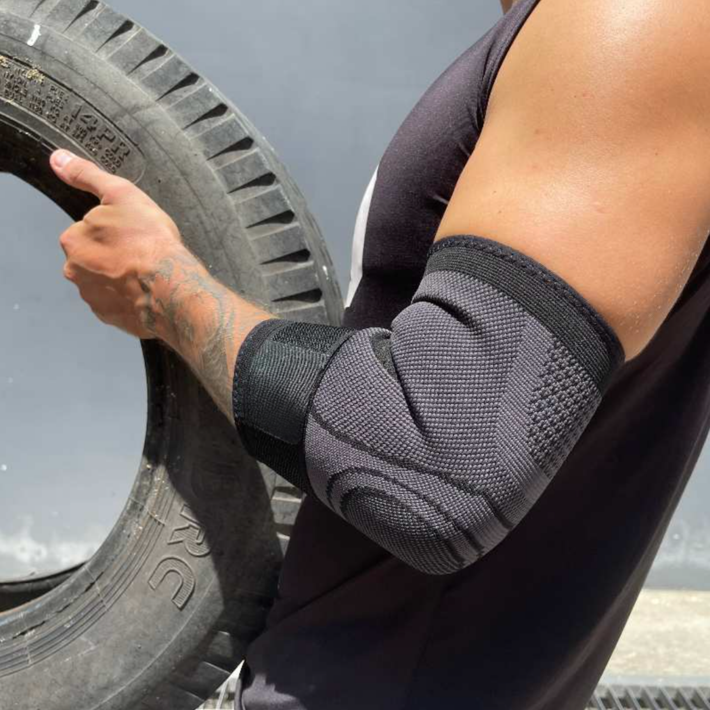 ElbowEase – Adjustable Compression Elbow Support for Pain, Tennis & Golfer’s Relief