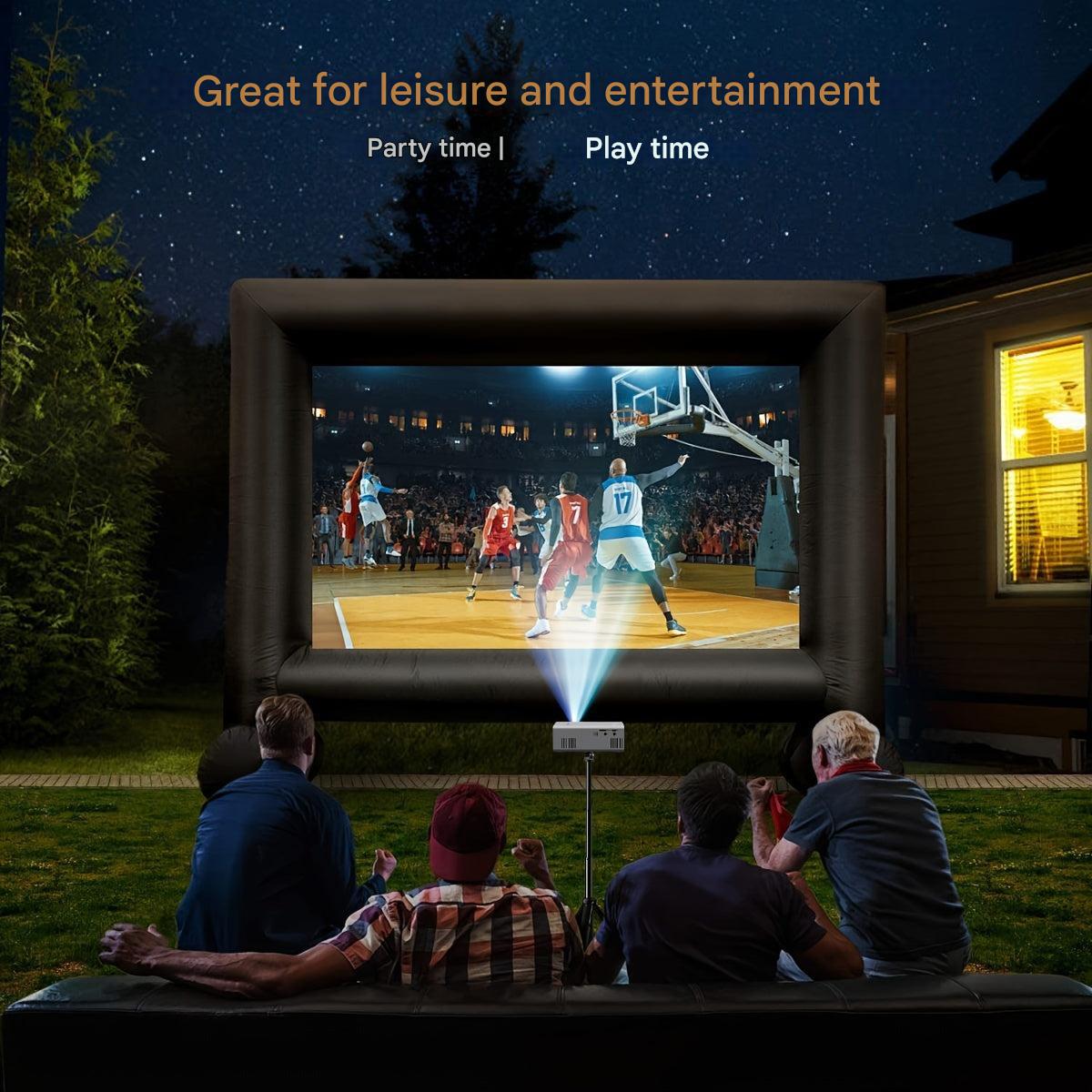 LumoBeam Ultra-Bright Mini Projector (3000 Lumens) – Compact HD Home & Outdoor Cinema