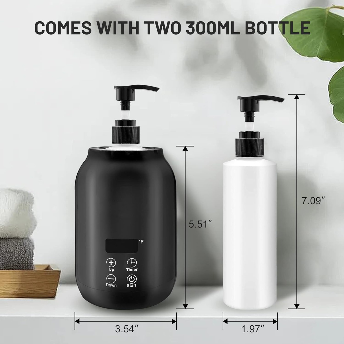 Professional Portable Electric Massage Oil Warmer – Fast Heating & Digital Control