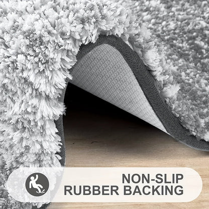 Luxury Microfiber Bath Mat – Ultra Soft, Non-Slip & Washable Comfort for Bathroom Floors