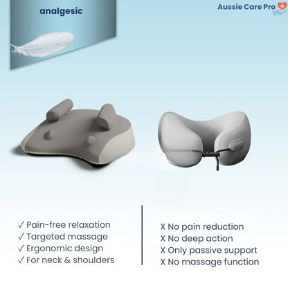 Lymphatic Drainage Massage Pillow – Heat & Neck Relief