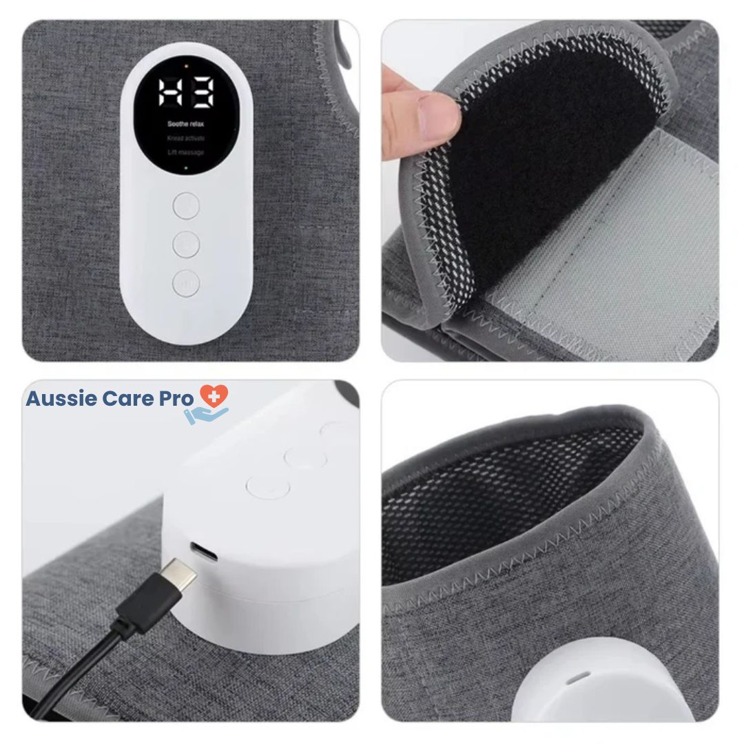 3-in-1 Leg Massager – Compression & Heat Therapy