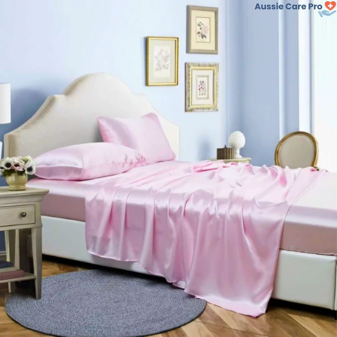 Satin Luxury Bed Sheets – Soft & Breathable Bedding