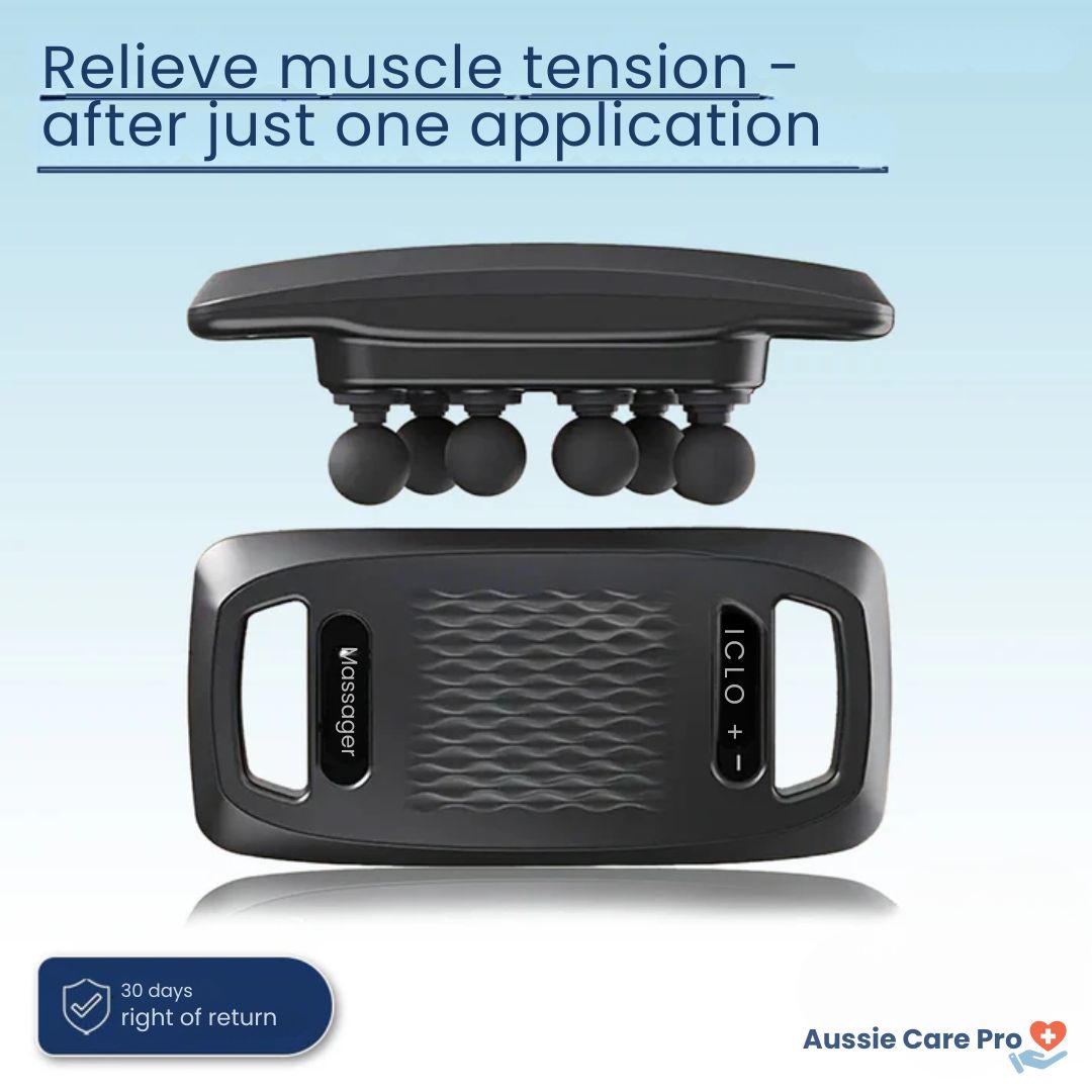 Aussie Care Pro NeckVital – 4-in-1 Neck Massager with Heat & EMS