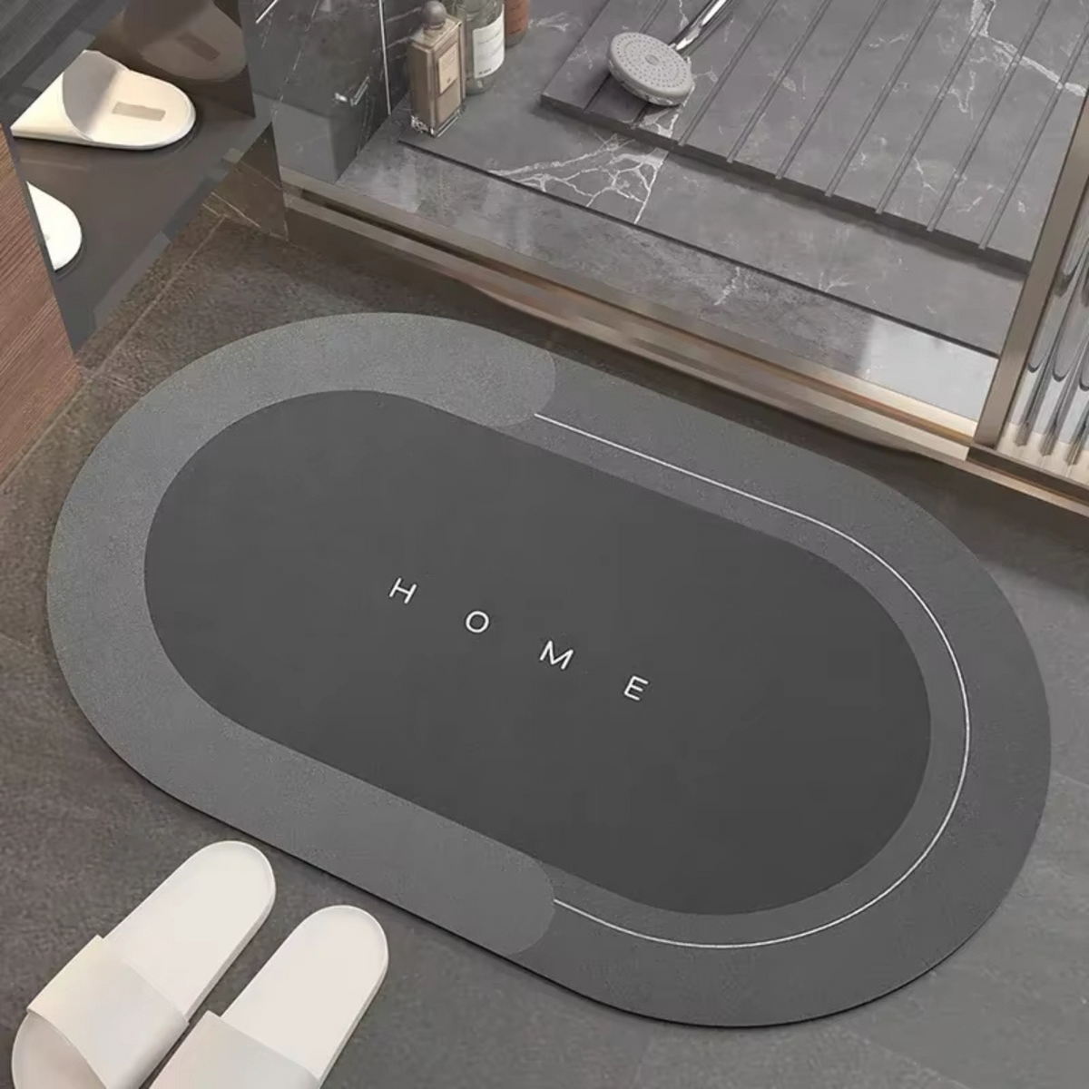 QuickDry – Ultra-Absorbent Fast-Drying Bathroom Mat | Anti-Slip & Hygienic