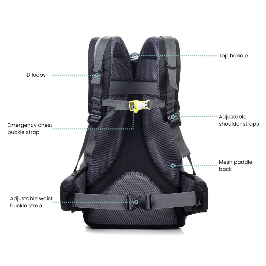 Backpack Pro – Outdoor, Trekking, & Hanging System