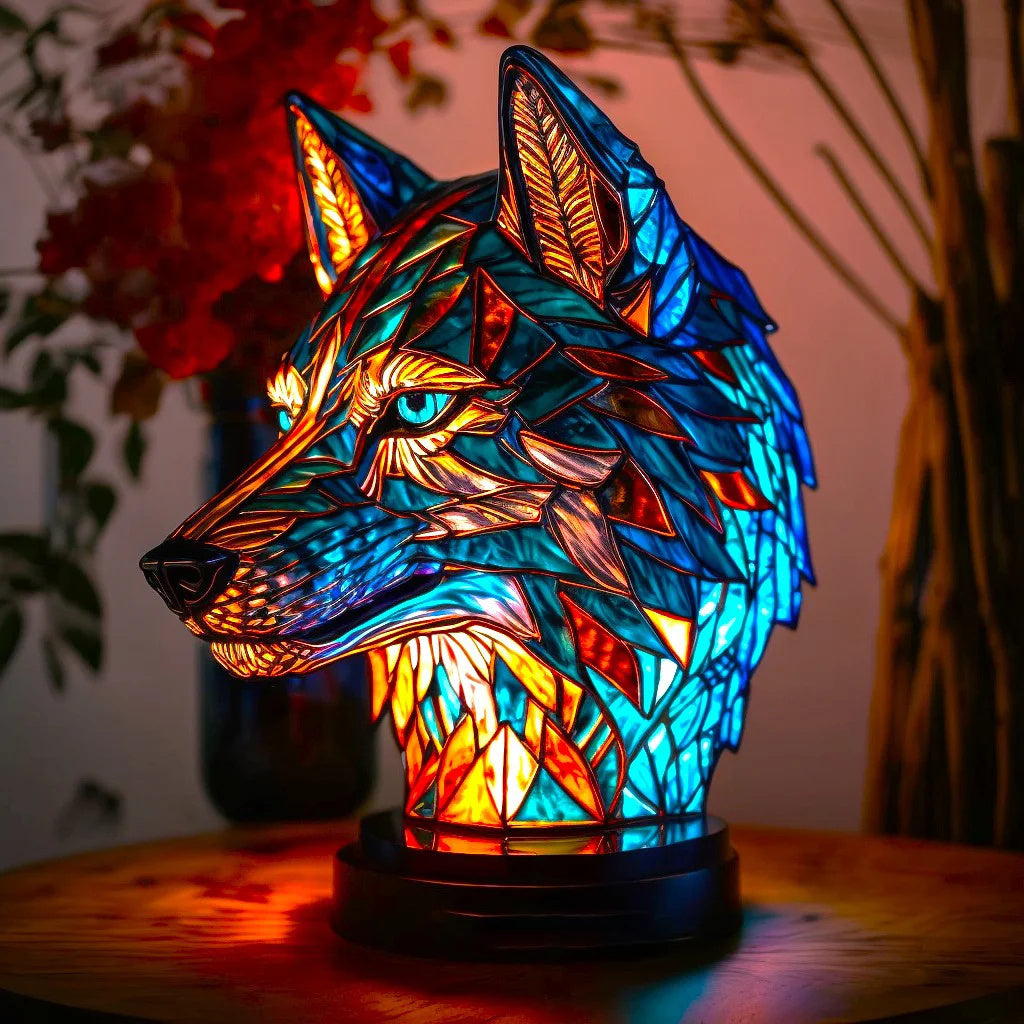 Contemporary Art-Inspired Design Lamp – Modern Handmade Ambient Light for Living Room & Bedroom