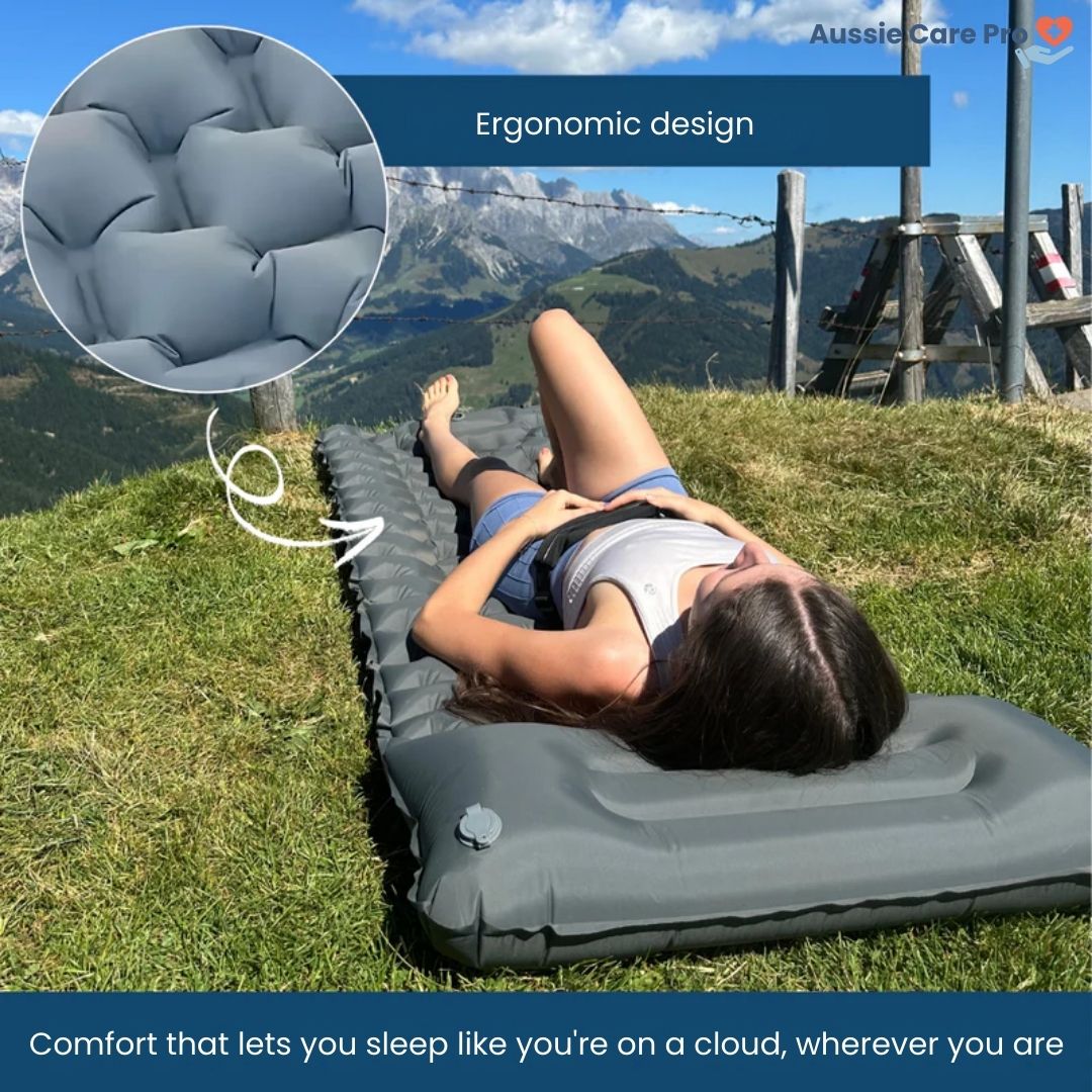 Ultralight Compact Sleeping Pad – Inflatable Camping Mat