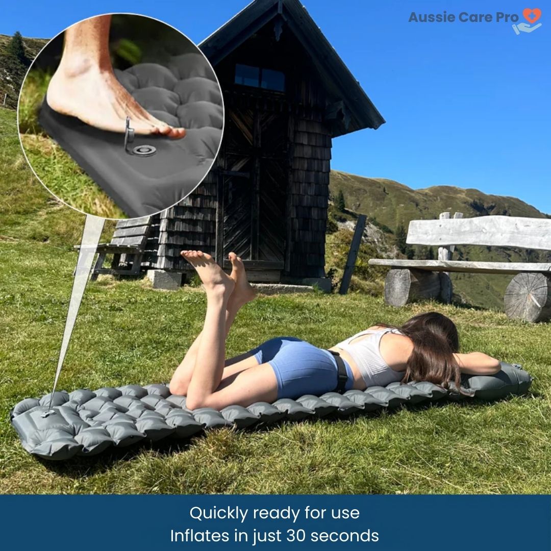 Ultralight Compact Sleeping Pad – Inflatable Camping Mat