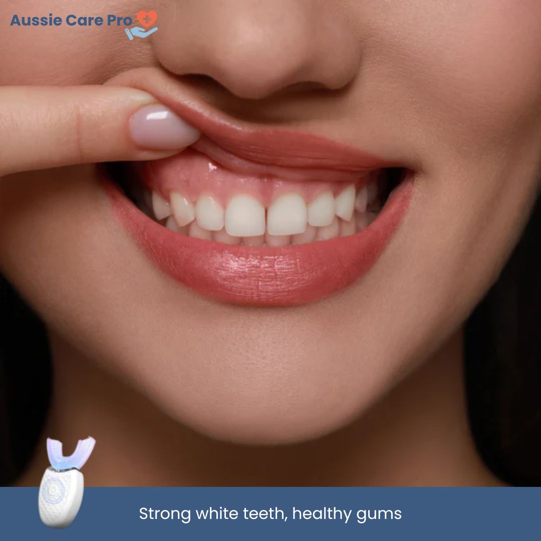 Automatic U-Shaped Toothbrush – Hands-Free Electric Cleaner