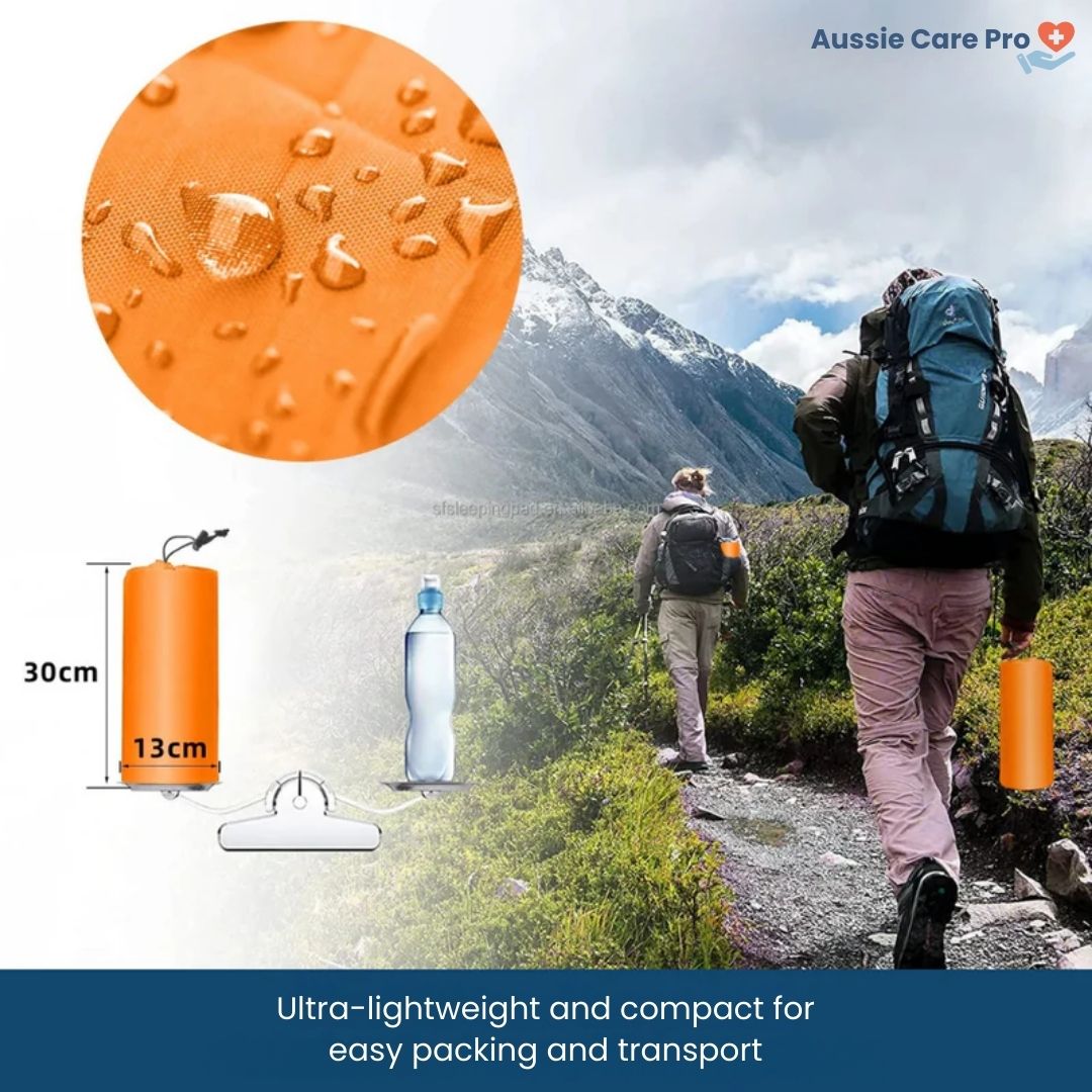 Ultralight Compact Sleeping Pad – Inflatable Camping Mat
