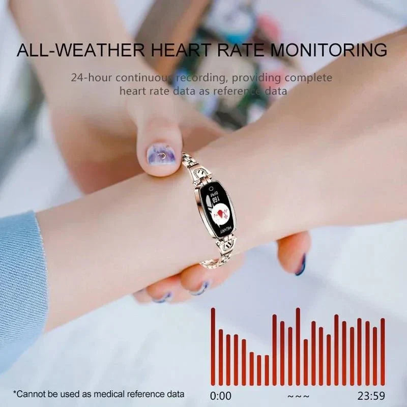 Waterproof Fitness Tracker – Smart Bracelet for Women