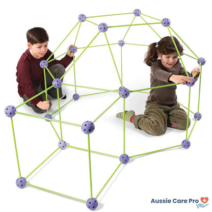 Kids Fort Building Kit – Creative Playhouse Toy