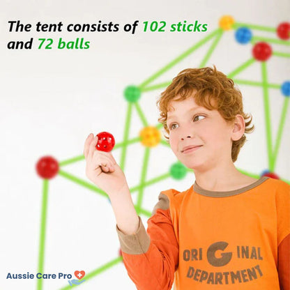 Kids Fort Building Kit – Creative Playhouse Toy
