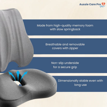 PosturePlus – Ergonomic Home Office Cushion Set