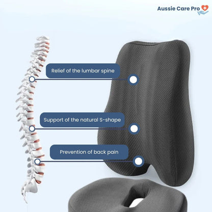 PosturePlus – Ergonomic Home Office Cushion Set