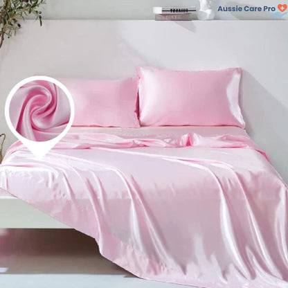 Satin Luxury Bed Sheets – Soft & Breathable Bedding