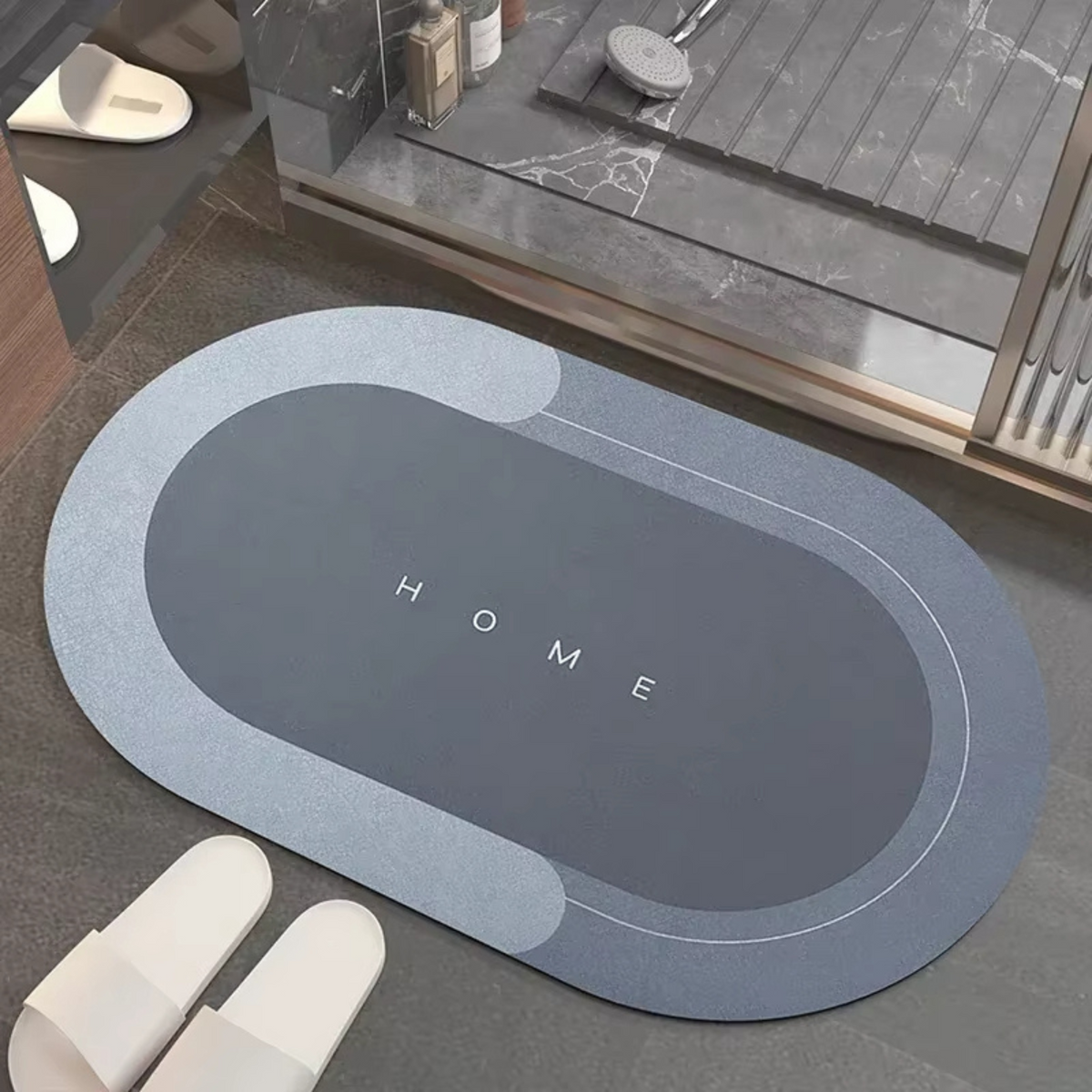 QuickDry – Ultra-Absorbent Fast-Drying Bathroom Mat | Anti-Slip & Hygienic