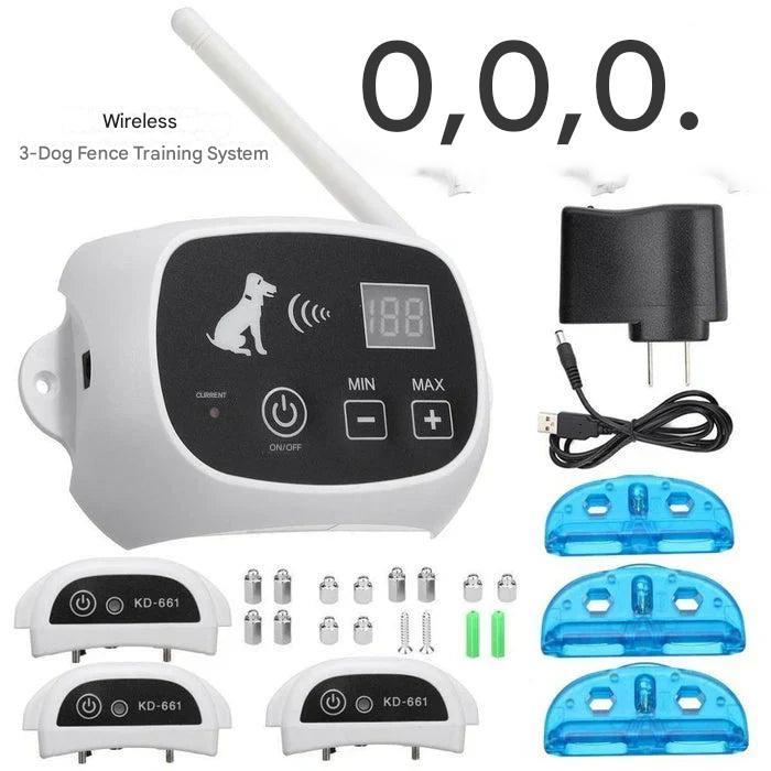 HaloGuard Wireless Dog Fence with Training Mode – Safe Boundary System for Small & Large Dogs