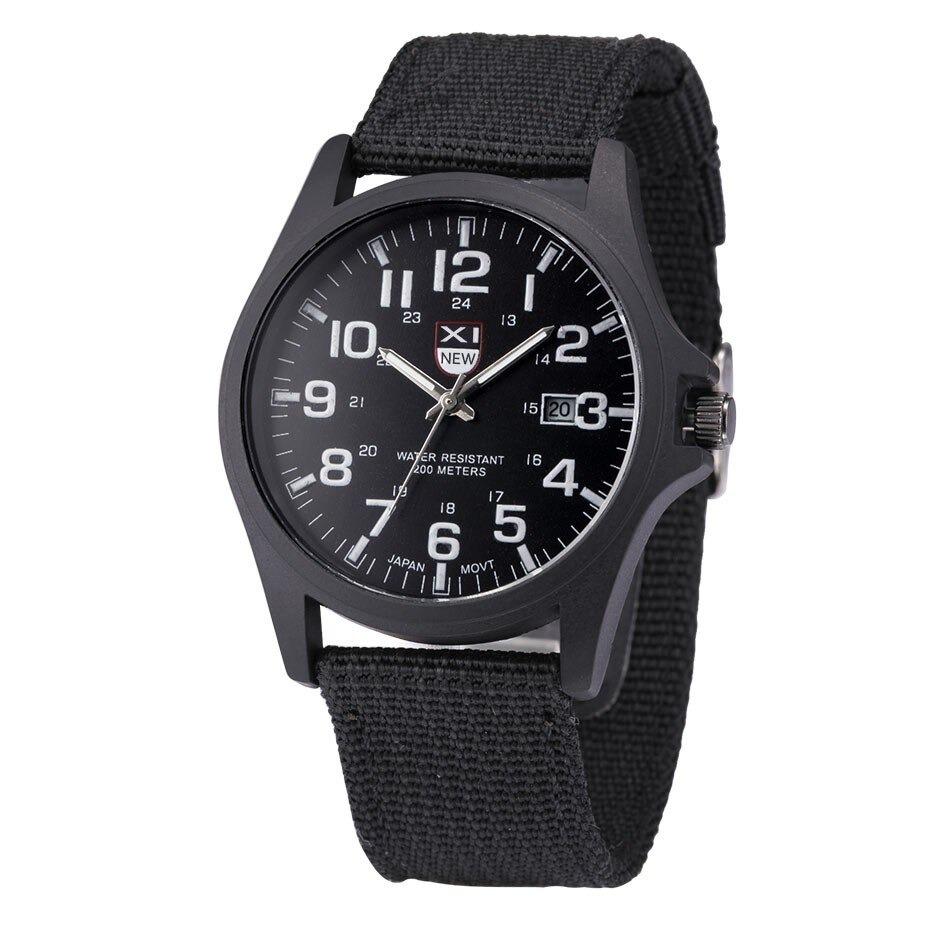 Tactical Military Watch – Durable & Waterproof Army-Style Wristwatch