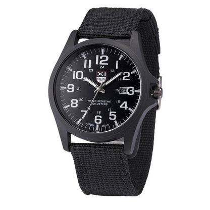 Tactical Military Watch – Durable & Waterproof Army-Style Wristwatch
