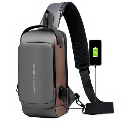 AeroShield | Waterproof Anti-Theft Crossbody Bag for Men