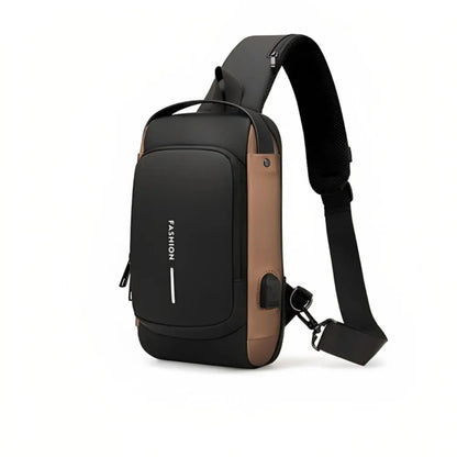 AeroShield | Waterproof Anti-Theft Crossbody Bag for Men