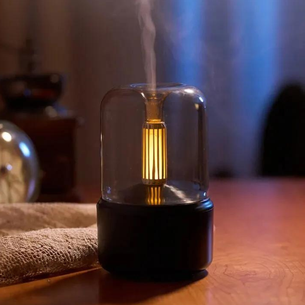 Aromin – Portable Mini Aroma Diffuser with Night Light