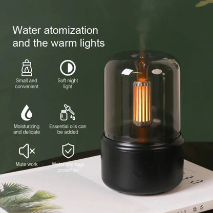 Aromin – Portable Mini Aroma Diffuser with Night Light