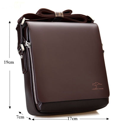 Mason Anti-Theft Crossbody Bag for Men – Secure Everyday Shoulder Bag with Lockable Zippers