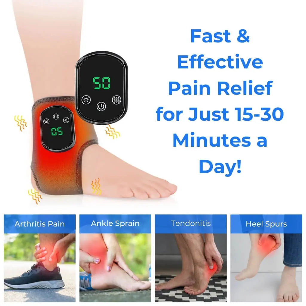 Cordless Ankle Massager with Heat