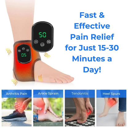 Cordless Ankle Massager with Heat