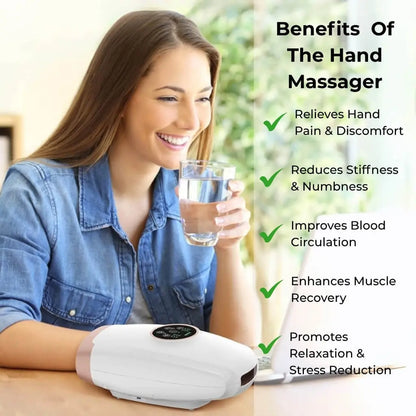 Hand Massager with Heat & Compression
