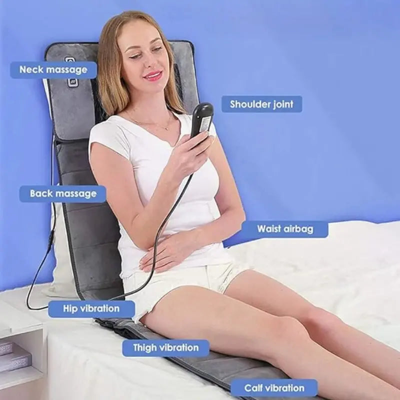 Full Body Shiatsu Massage Mat with Heat Therapy