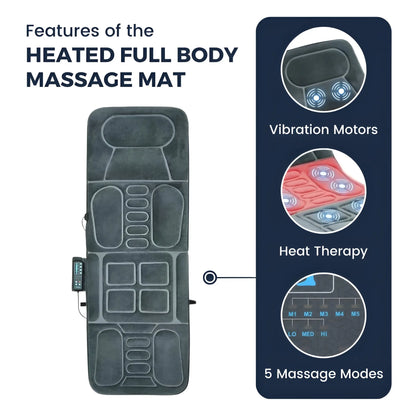 Heated Full Body Massage Mat