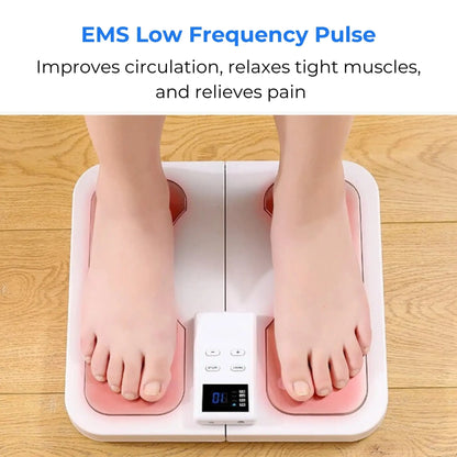 Foot Massager Mat with Heat & EMS Therapy