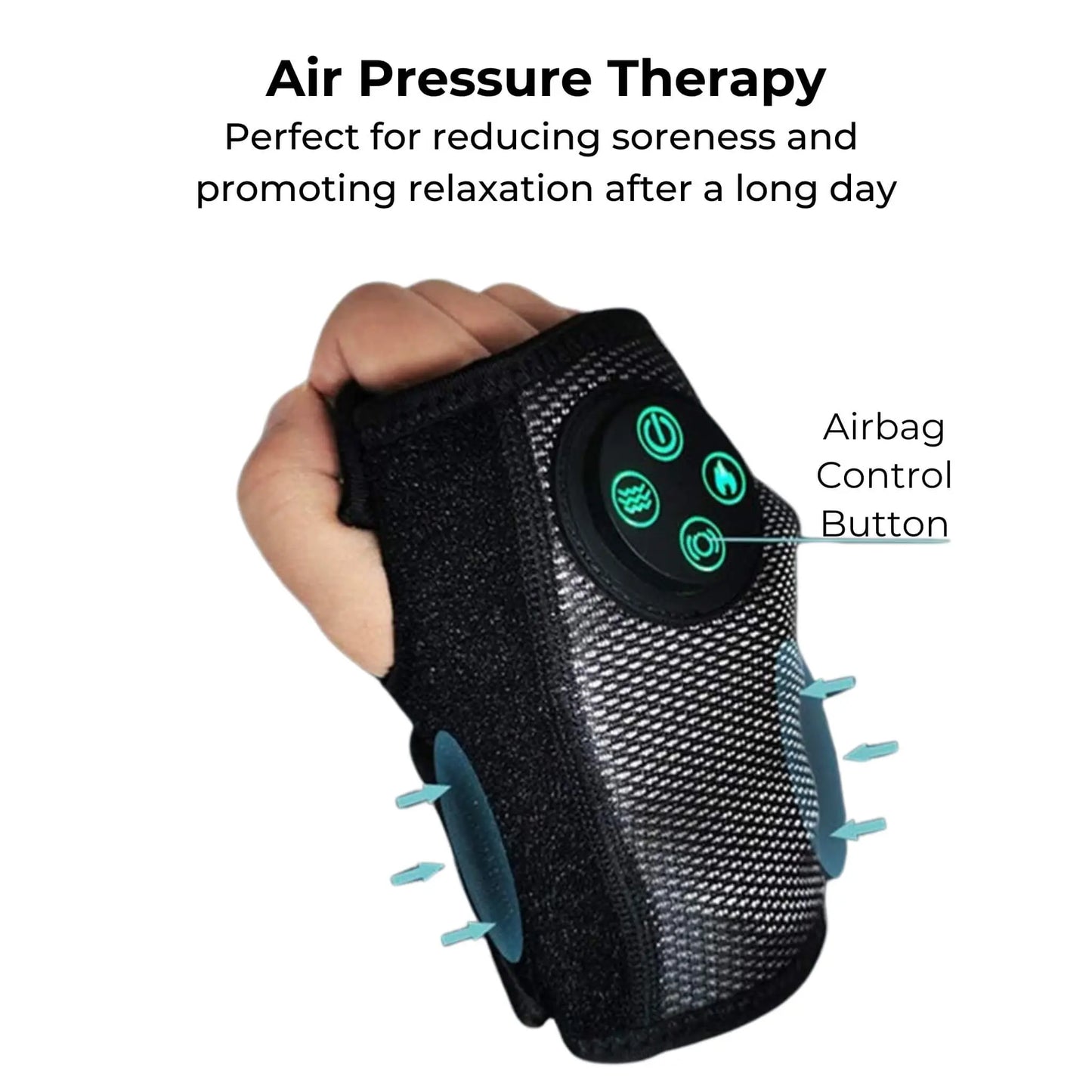 Hand & Wrist Massager with Heat Therapy
