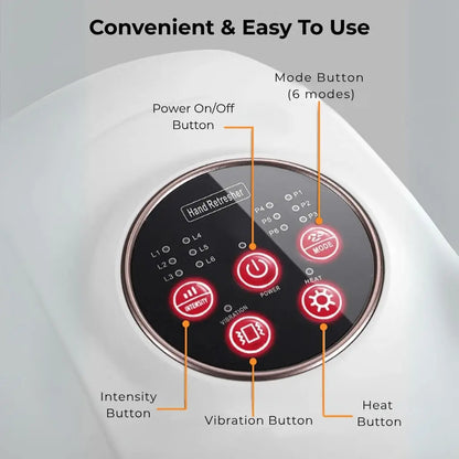 Hand Massager with Heat & Compression