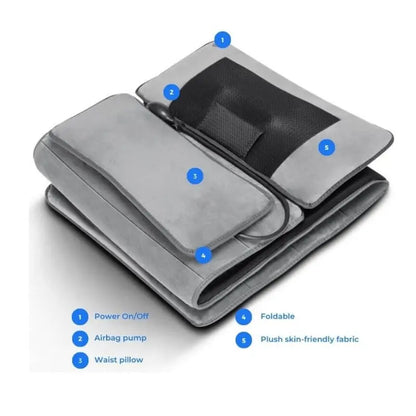 Full Body Shiatsu Massage Mat with Heat Therapy