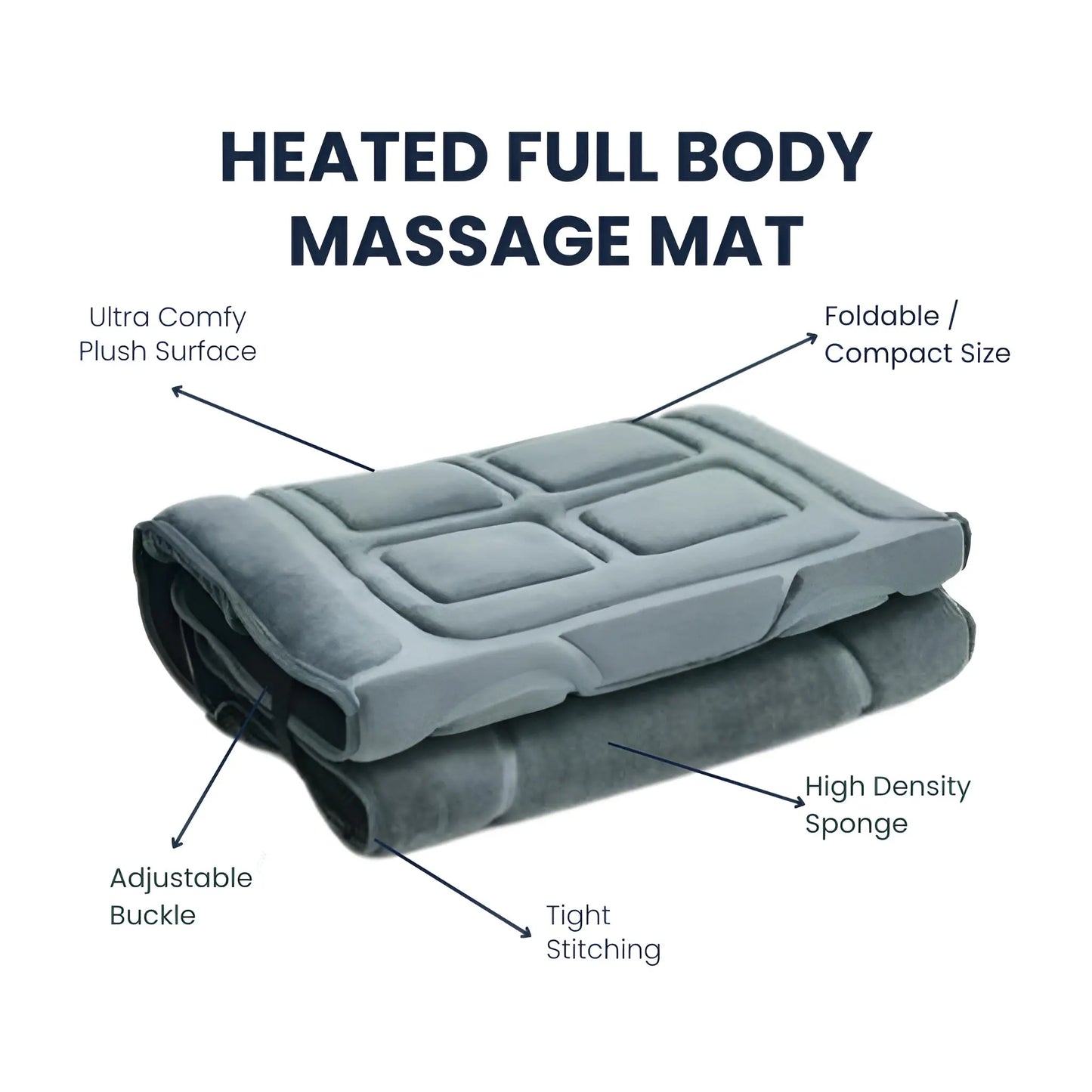 Heated Full Body Massage Mat
