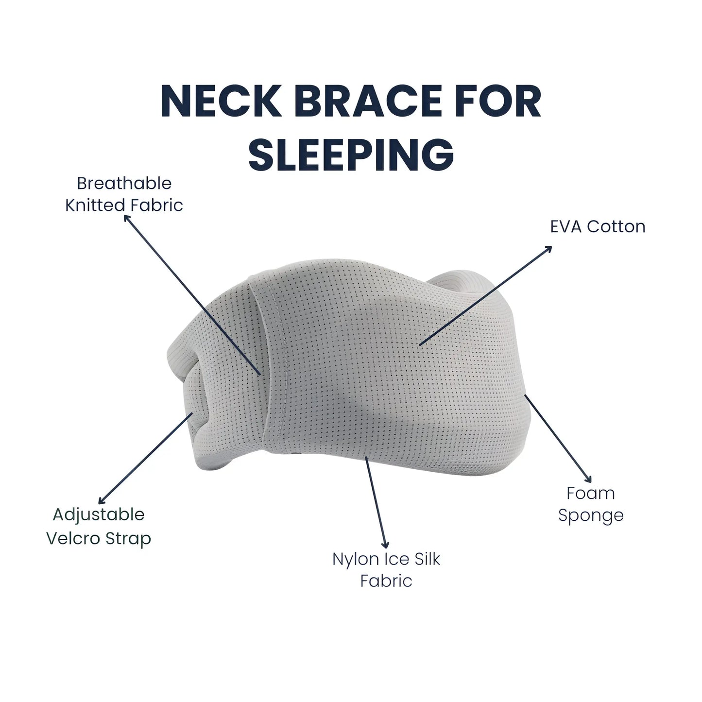 Soft Neck Brace for Pain Relief & Support