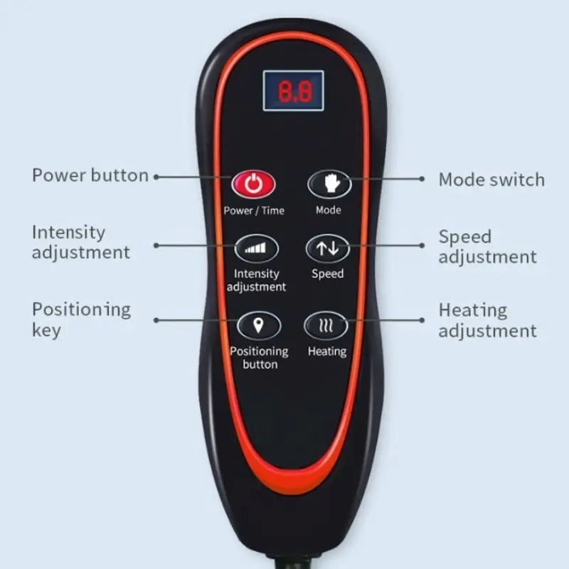 Full Body Shiatsu Massage Mat with Heat Therapy