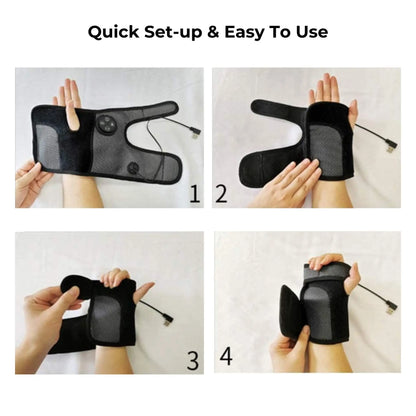 Hand & Wrist Massager with Heat Therapy