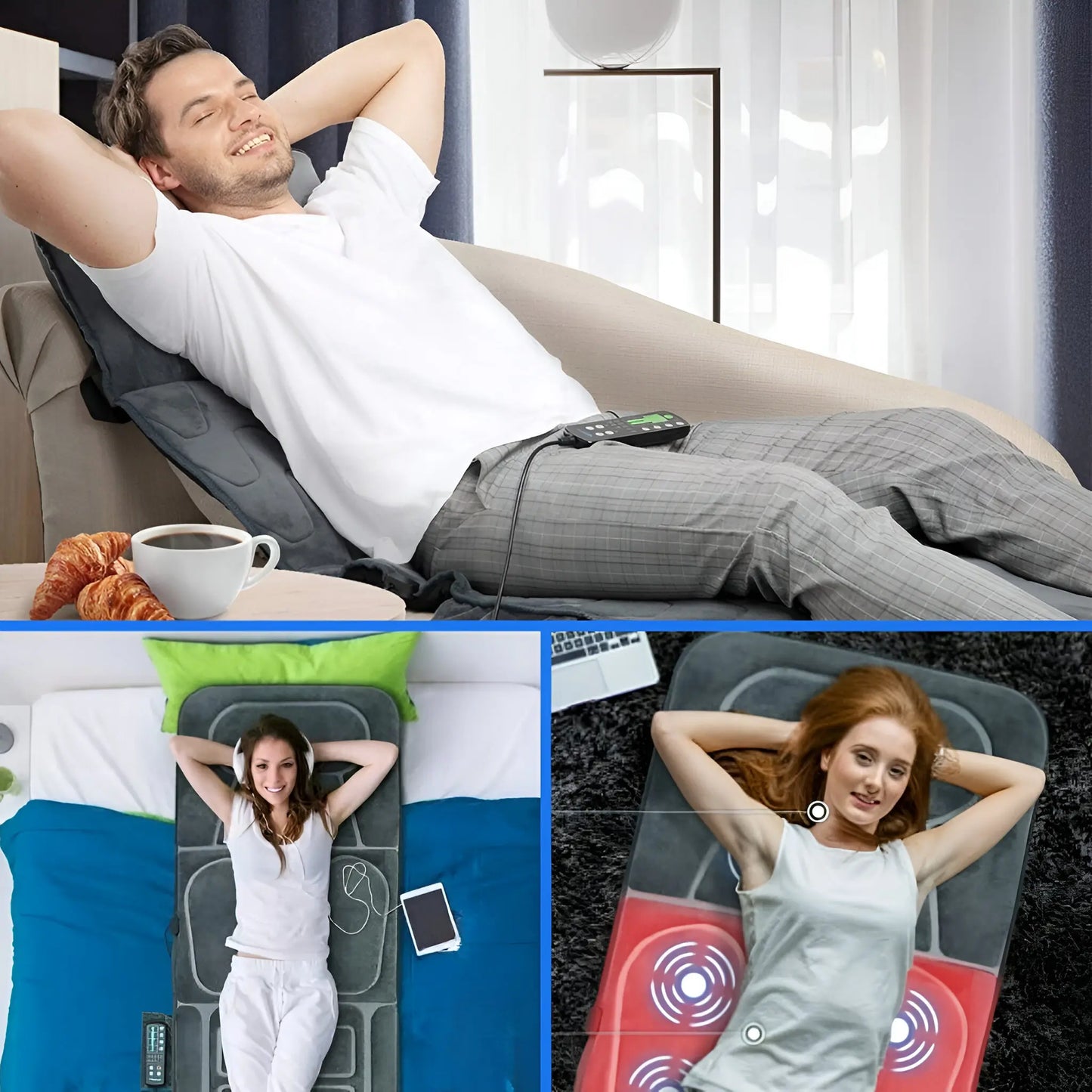 Heated Full Body Massage Mat