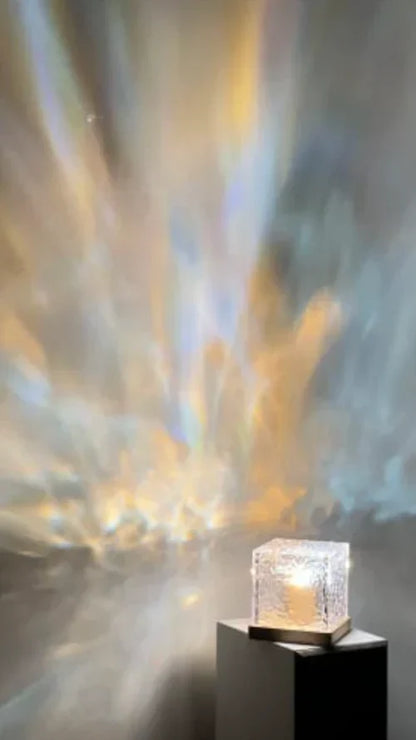 AuroraGlow Northern Lights Lamp – 16 Colour LED Mood Light with Remote