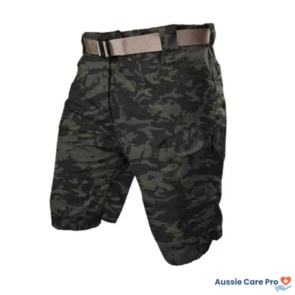 Aussie Care Pro Outdoor Cargo Shorts – Stretch Fit with 6 Pockets